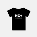 Apparel with the HC Packaging Plus logo