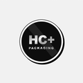 Spot UV Stickers with the HC Packaging Plus logo